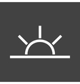 lightning vector image vector image