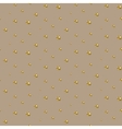 gold foil glitter polkadot seamless pattern vector image vector image