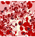 beautiful seamless pattern with swirls vector image vector image