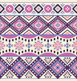 tribal geometric seamless pattern vector image