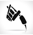 machine design icon vector image vector image
