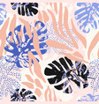 modern seamless pattern with animal skin print vector image vector image