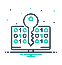 Decrypting Royalty Free Vector Image - VectorStock