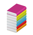 books vector image vector image
