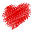 marker isolated heart vector image vector image