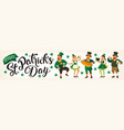 saint patrick s day vector image