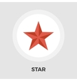 star flat icon vector image vector image