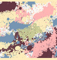 grunge splashes background vector image vector image