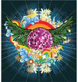 concert poster vector image vector image