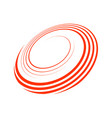 spiral design element vector image vector image