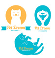 pet dream products vector image
