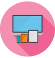 responsive vector image vector image