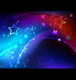 abstract blue background vector image