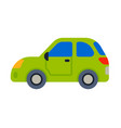 car vehicle green transport type design travel vector image vector image