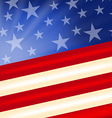 abstract american flag for independence day vector image vector image