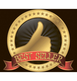best buy guarantee offer vector image vector image