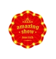 circus amazing show vector image vector image