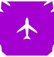 plane web icon flat design seamless pattern vector image vector image