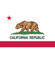 california flag vector image