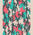fashionable camouflage pattern vector image