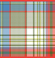 plaid fabric texture square pixels shirt seamless vector image vector image