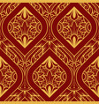 abstract line thai geometric seamless pattern vector image
