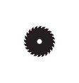 saw blade vector image vector image