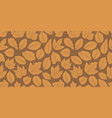 leaf fall seamless background autumn pattern vector image vector image