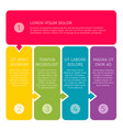 process steps business concept vector image