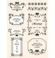 vintage border frames vector image