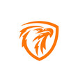 eagle logo design image vector image