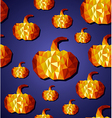 halloween seamless pattern background eps10 file vector image
