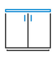 office cabinet icon vector image