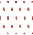 minimalist flower design seamless pattern vector image vector image