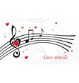 treble clef2 vector image