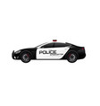 electric police car vector image