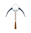 icon crossbow vector image