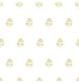 simple and elegant vintage floral seamless pattern vector image