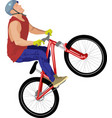 cyclist vector image vector image