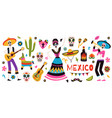 day of the dead traditional mexican holiday vector image vector image