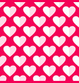 heart seamless pattern love valentine day romantic vector image vector image