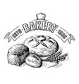 bread hand drawn set other vector image vector image