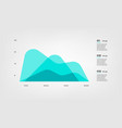 diagram elements color infographics some of chart vector image vector image