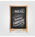 chalk drawings retro typography vector image