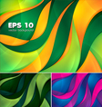 curvy abstract background 2 vector image vector image