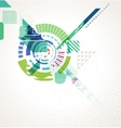 abstract futuristic business background vector image