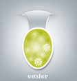 easter holiday background vector image vector image