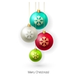 christmas background vector image vector image