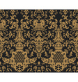 seamless pattern in the style of baroque vector image vector image