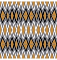 ethnic pattern with zigzag lines vector image